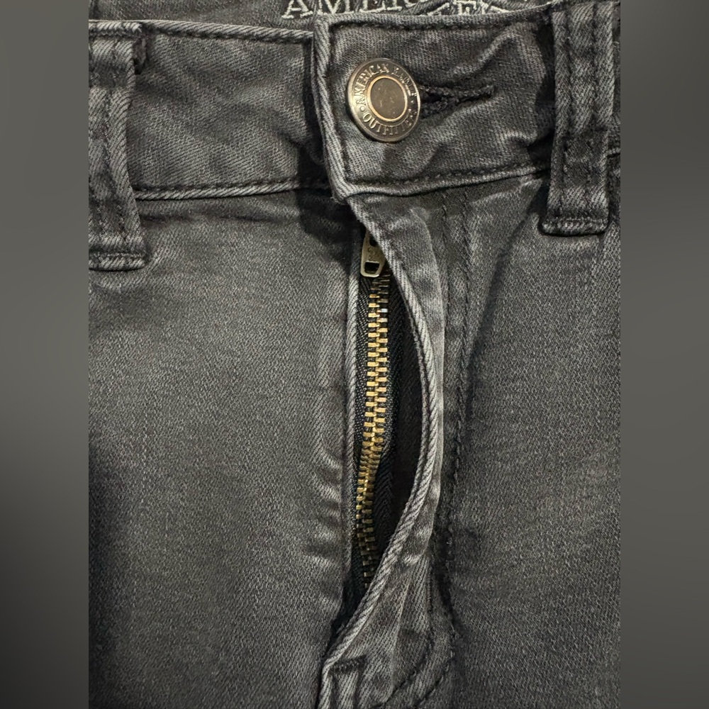 American Eagle Outfitters Women's Black Jeggings Size US 4 Regular - Picture 7 of 11